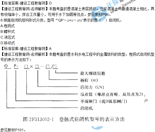 2018年二建《水利工程管理與實務(wù)》試題及答案解析（1-10）