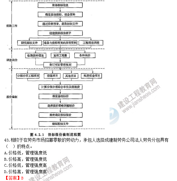 2018年造價(jià)工程師工程計(jì)價(jià)試題及答案解析