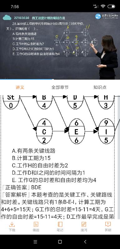 自由時(shí)差和總時(shí)差-問(wèn)題