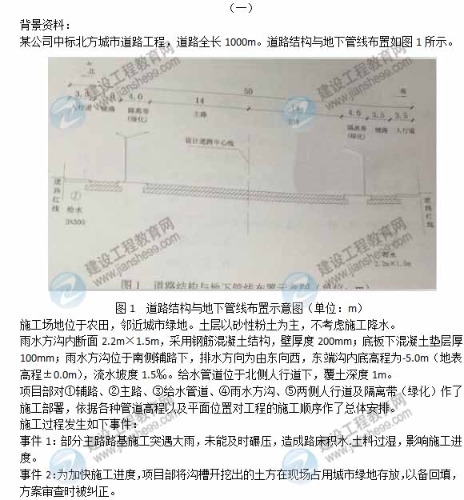 【老師解析】2015年二級建造師市政工程實務(wù)試題及答案