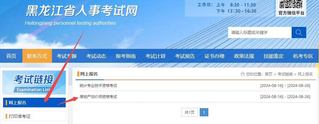 黑龍江省房地產(chǎn)估價師網(wǎng)上報(bào)名